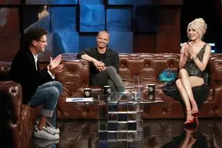 Caroline Derpienski i Marcin Hakiel u Kuby Wojewódzkiego