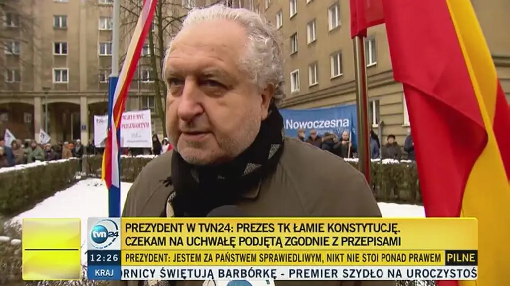 Prezes TK: to prezydent narusza konstytucję