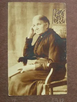 Zdjęcie rodziny Władysława Łanieckiego – mama 
