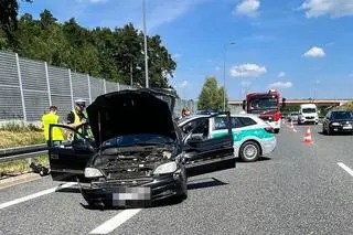 Pościg na autostradzie A4. W aucie było pięciu obywateli Syrii