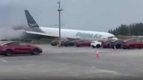 Nagranie katastrofy samolotu Prime Air w Miami