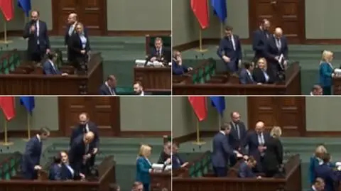 Minister Chorosińska musiała się przesiąść