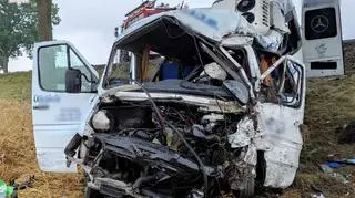 Zginęli trzej pasażerowie busa