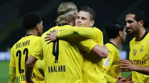 "Zróbcie miejsce, to wielka legenda". Haaland przerwał wywiad Piszczka