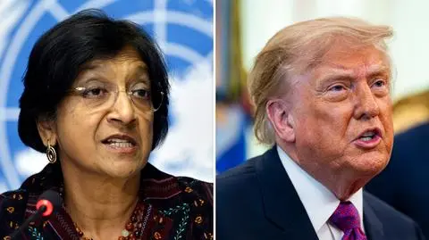 Navanethem "Navi" Pillay i Donald Trump
