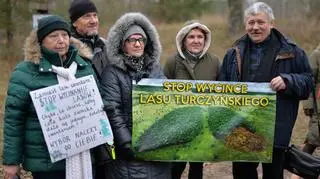 Protestujący organizowali pikniki ekologiczne