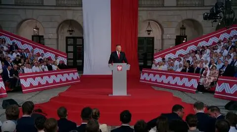 Nawrocki: to był pracowity rok, ale mam sto procent baterii. Oglądaj w TVN24