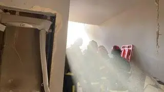 Interwencja służb po rosyjskich atakach w Kijowie