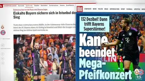 Niemcy chwalą "lodowaty Bayern w stambulskim kotle"