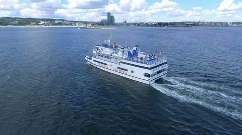 Katamaran Agat należy do Żeglugi Gdańskiej