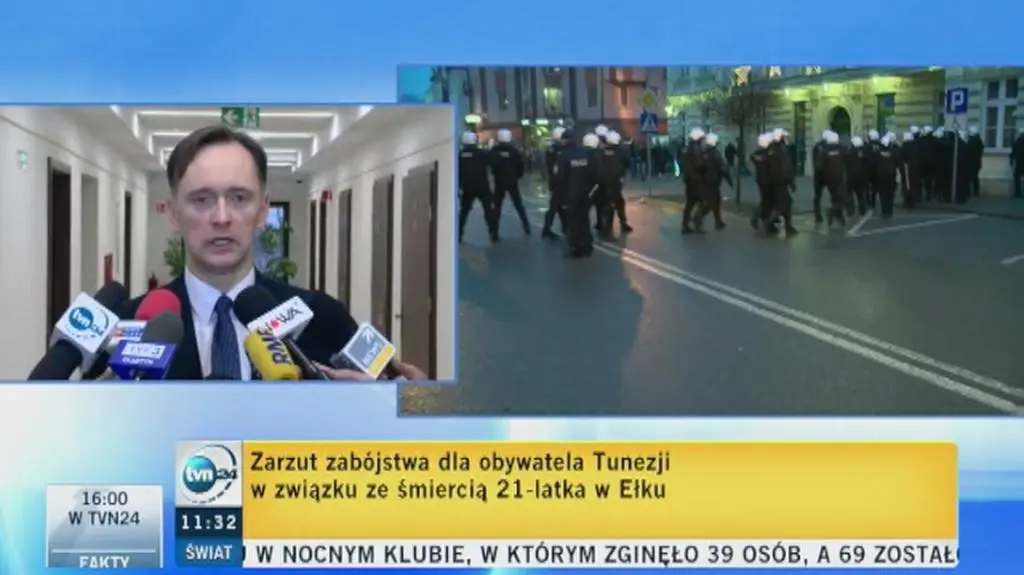 Prokuratura o wydarzeniach w Ełku