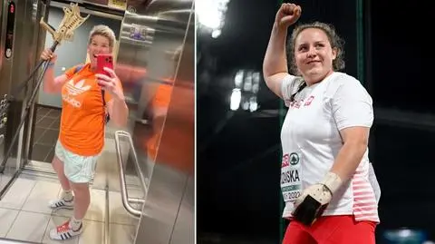 Włodarczyk dumna z wicemistrzyni. "Dziewczyna na dalekie rzucanie"