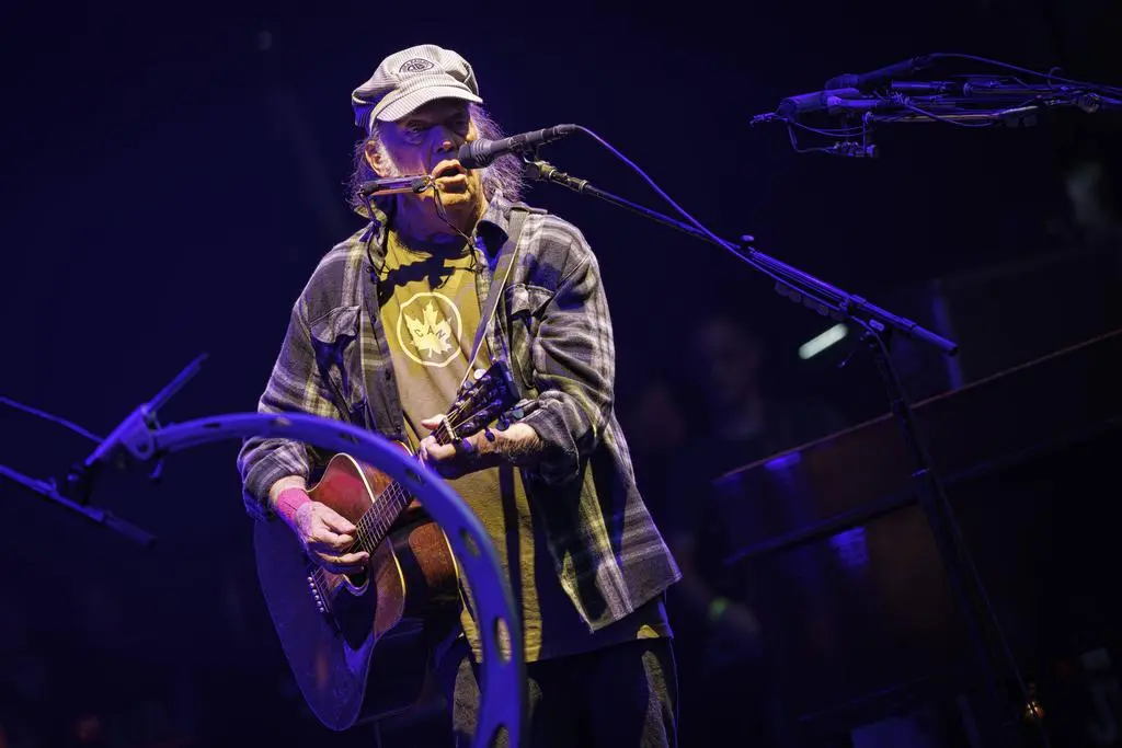 Neil Young na scenie