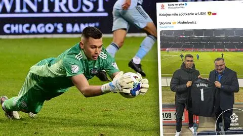 Michniewicz szuka reprezentantów w USA. "Kolejne miłe spotkanie"