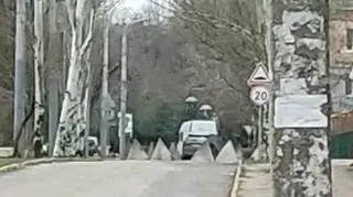 "Zęby smoka" w okupowanym Melitopolu