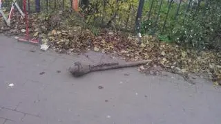 Znaleźli granatnik przeciwpancerny w centrum miasta