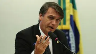 Prezydent Brazylii Jair Bolsonaro 