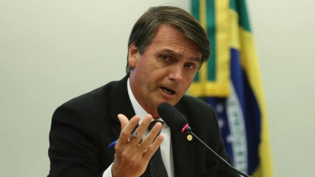 Prezydent Brazylii Jair Bolsonaro 