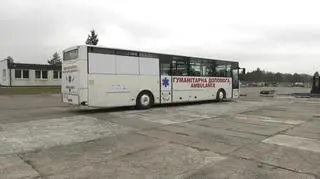 Autobus ruszył już na Ukrainę