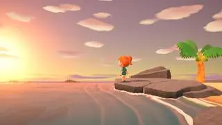 W Animal Crossing można podziwiać zachody słońca