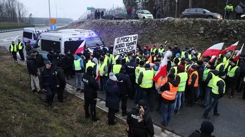 Rolnicy znów blokują drogę. Protest na S8
