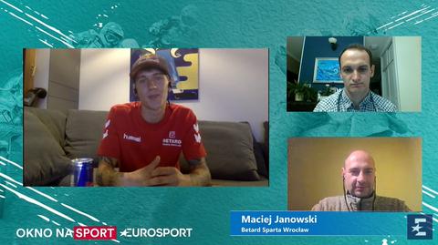 "Mało kontaktu z ludźmi, dużo z naturą". Maciej Janowski w "Oknie na sport"