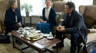 Judi Dench,  Simone Lahbib i Steve Coogan