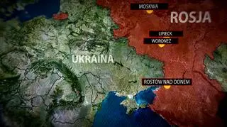 Gdzie jest i w jakim kierunku przemieszcza się konwój Grupy Wagnera