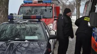 W Kościeleczkach pracowała policja, straż pożarna i pogotowie ratunkowe