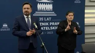 Rzecznik praw obywatelskich Marcin Wiącek