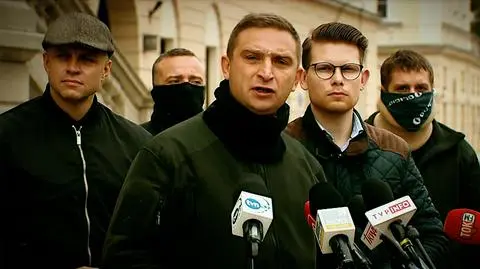 Przeciwnikom mówił, że "zgniecie ich w proch". Sąd sprowadził Bąkiewicza na ziemię