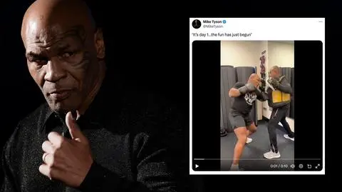 Mike Tyson wrócił do treningów. Jego ciosy robią wielkie wrażenie