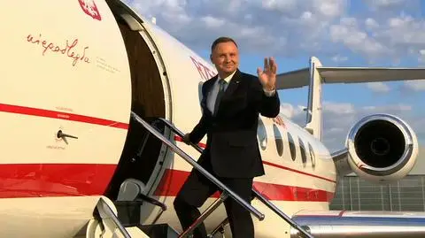 Prezydent Duda wyleciał do USA. Ma się spotkać z prezydentem Trumpem