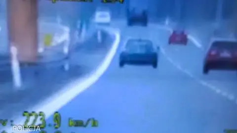 Kierowcę zatrzymała policja