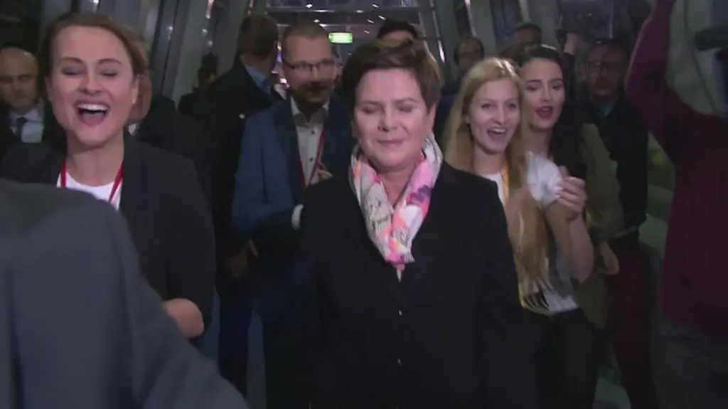 Beata Szydło przybyła na miejsce debaty
