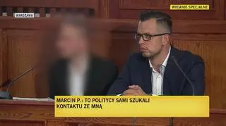 Przesłuchanie Marcina P. przed komisją śledczą. Część 2