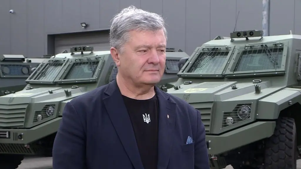 Petro Poroszenko (zdjęcie z 2022 roku)