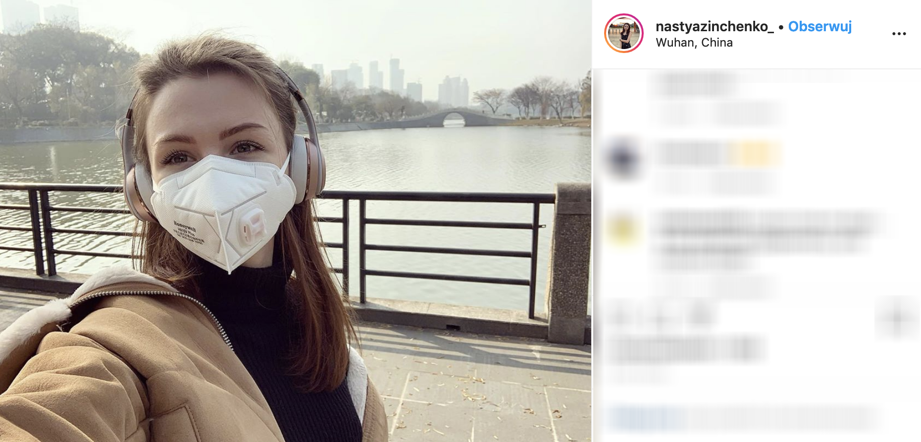 Anastazja nie wyjechała z Wuhanu wraz z resztą Ukraińców ewakuowanych 20 lutego