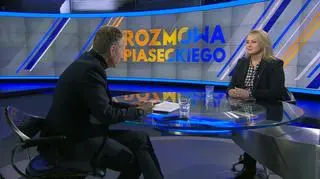 Katarzyna Sójka w "Rozmowie Piaseckiego"