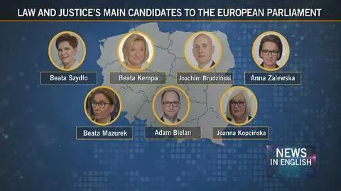 Law and Justice revealed candidates for the European Parliament