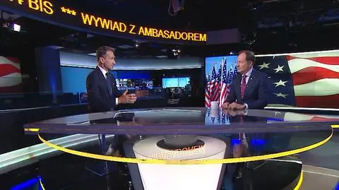 Mark Brzezinski w "Faktach po Faktach". Oglądaj w TVN24 i TVN24 GO