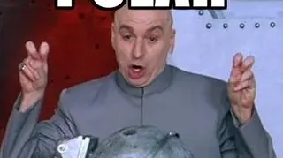 Dr Evil znany z serii filmów o agencie Austinie Powersie także drwi z "wiru"