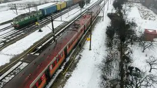 Policję wezwała obsługa pociągu, który zatrzymał się w Świebodzinie