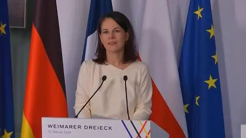 Baerbock: chcemy wzmacniać nasze europejskie bezpieczeństwo