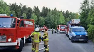 W akcji brało udział 38 zastępów straży pożarnej