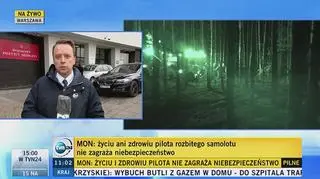 Stan zdrowia pilota dobry