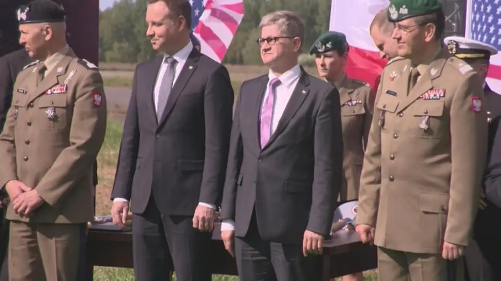 Inauguracja budowy bazy tarczy antyrakietowej w Redzikowie