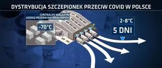 Dystrybucja szczepionek przeciw COVID w Polsce