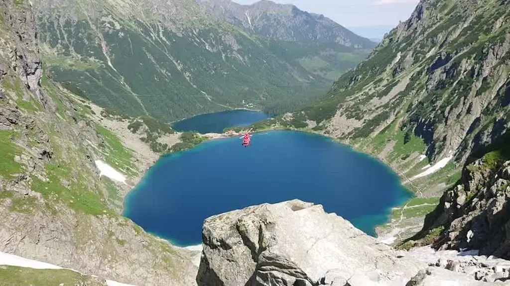Akcja ratowników TOPR pod Rysami