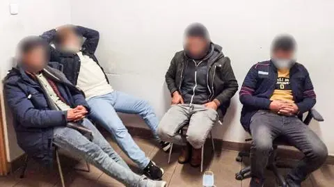Autem podróżowało czterech migrantów i obywatel Ukrainy